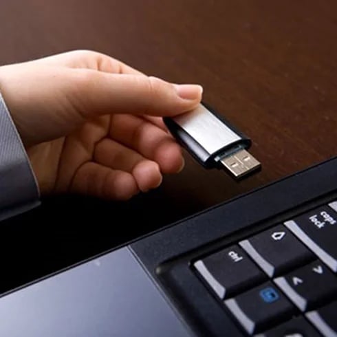 Woman Thumbdrive