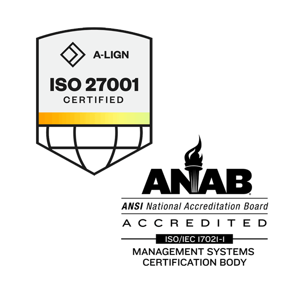 ISO/IEC 27001-Certified